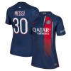 Paris Saint-Germain 2023-24 Messi 30 Dame Hjemmedrakt Kortermet